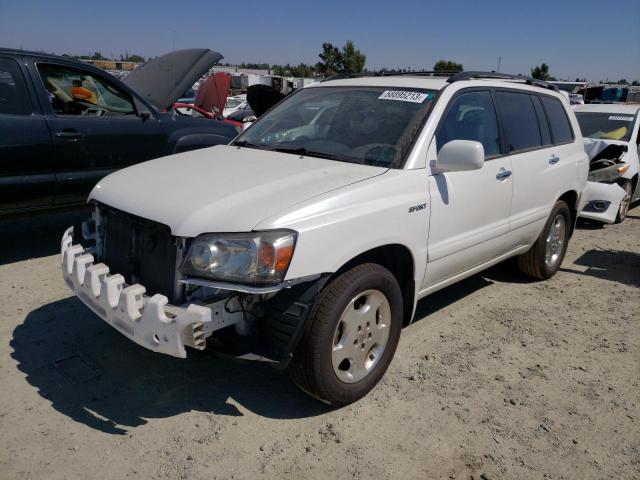 TOYOTA HIGHLANDER 2006 with VIN JTEEP21A560174185 - Photo from auction