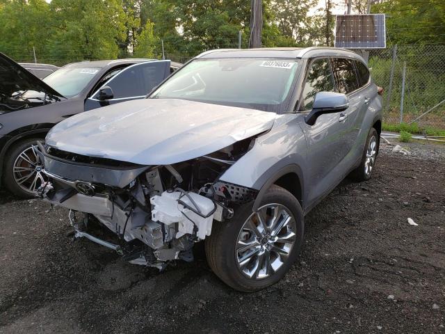 TOYOTA HIGHLANDER 2023 with VIN 5TDKDRBH7PS011279 - Photo from auction