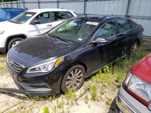 HYUNDAI SONATA SPO 2015 with VIN 5NPE34AF2FH055133 - Photo from auction