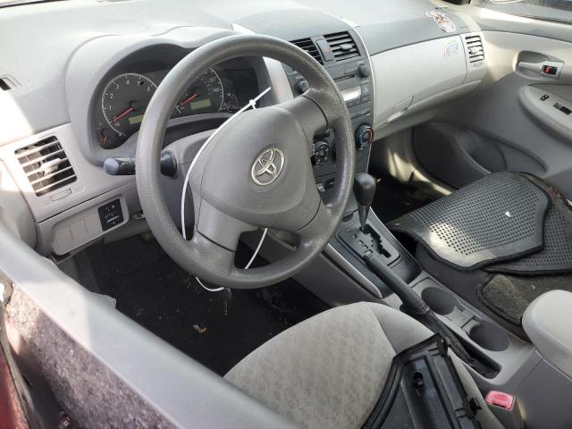 Photo 8 from auction – 2009 TOYOTA COROLLA BA with VIN JTDBL40E799081705