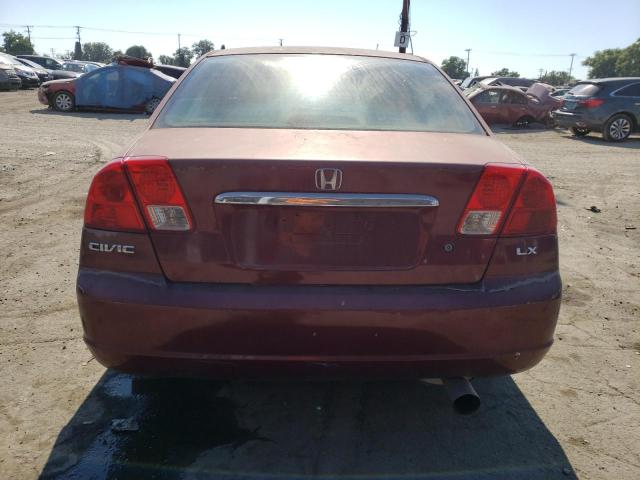 Photo 6 from auction – 2003 HONDA CIVIC LX with VIN 2HGES16513H548325