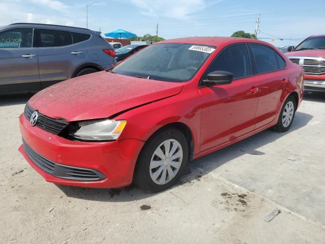 VOLKSWAGEN JETTA BASE 2013 with VIN 3VW2K7AJ1DM432650 - Photo from auction