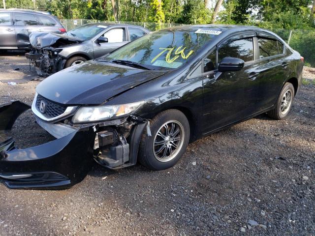 Photo 1 from auction – 2015 HONDA CIVIC LX with VIN 19XFB2F58FE237578