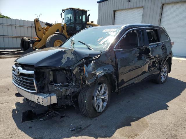 TOYOTA HIGHLANDER 2015 with VIN 5TDJKRFH9FS115234 - Photo from auction