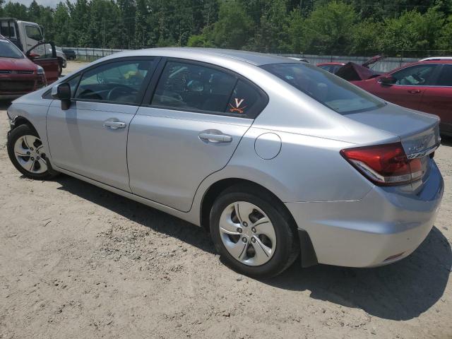 Photo 2 from auction – 2013 HONDA CIVIC LX with VIN 2HGFB2F51DH595074