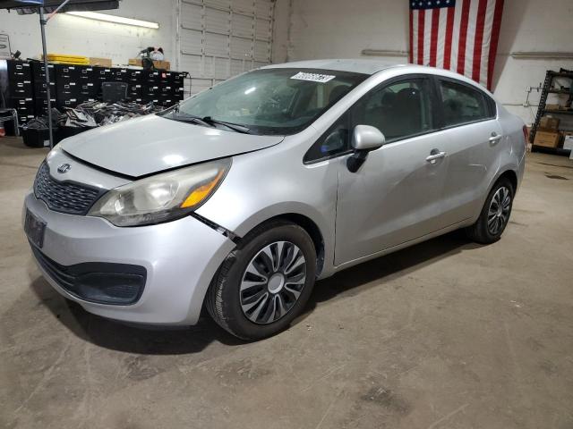 KIA RIO LX 2013 with VIN KNADM4A38D6199966 - Photo from auction
