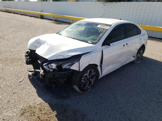 KIA FORTE FE 2021 with VIN 3KPF24AD8ME373796 - Photo from auction
