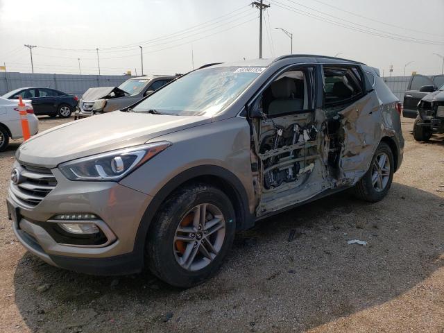 HYUNDAI SANTA FE S 2017 with VIN 5NMZU3LB9HH050675 - Photo from auction