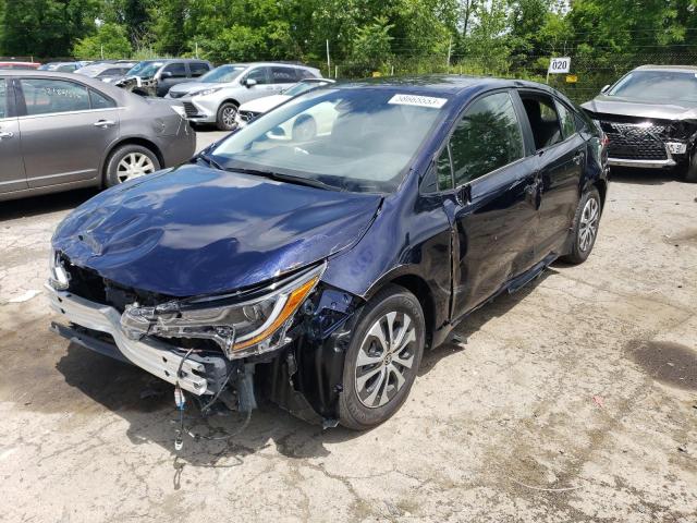 TOYOTA COROLLA LE 2022 with VIN JTDEAMDE5NJ046294 - Photo from auction