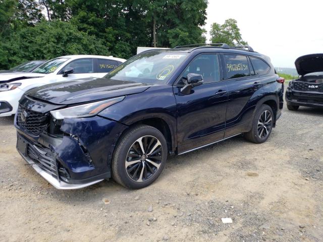 Photo 1 from auction – 2022 TOYOTA HIGHLANDER with VIN 5TDLZRBH5NS241602