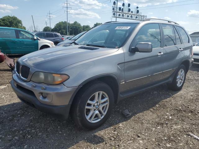 BMW X5 3.0I 2005 with VIN 5UXFA13585LU47328 - Photo from auction