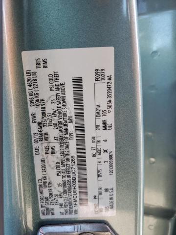 Photo 14 from auction – 2013 FORD ESCAPE SEL with VIN 1FMCU0HX8DUC71269