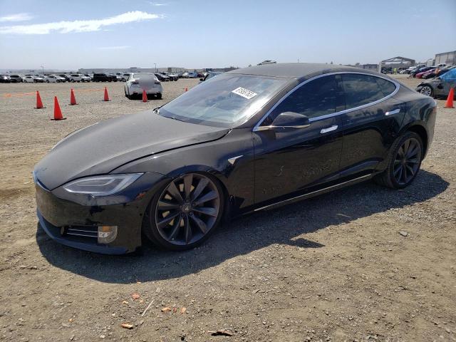 TESLA MODEL S 2016 with VIN 5YJSA1E18GF173290 - Photo from auction