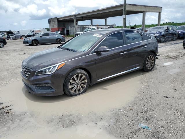 Photo 1 from auction – 2017 HYUNDAI SONATA SPO with VIN 5NPE34AF2HH463358