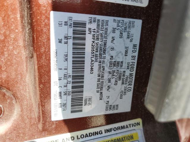 Photo 14 from auction – 2007 FORD EXPEDITION with VIN 1FMFK20557LA33463