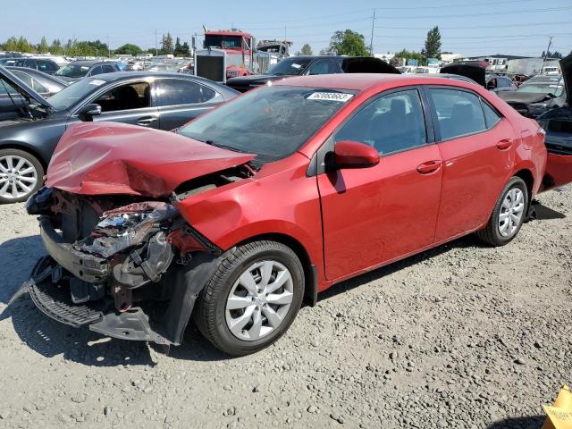 TOYOTA COROLLA L 2016 with VIN 5YFBURHE9GP493100 - Photo from auction