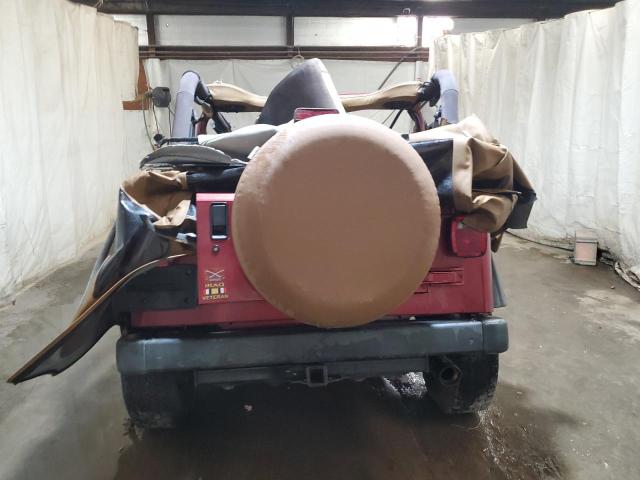Photo 6 from auction – 1998 JEEP WRANGLER / with VIN 1J4FY29P2WP722286