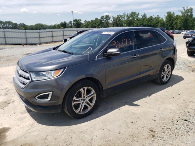 FORD EDGE TITAN 2017 مع رقم تعريف المركبة 2FMPK3K91HBB20742 - صورة من المزاد