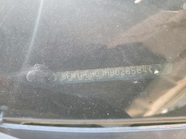 Photo 14 from auction – 2017 HONDA PILOT ELIT with VIN 5FNYF6H07HB026584