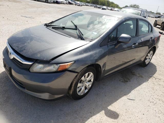 HONDA CIVIC LX 2012 with VIN 19XFB2F53CE371667 - Photo from auction
