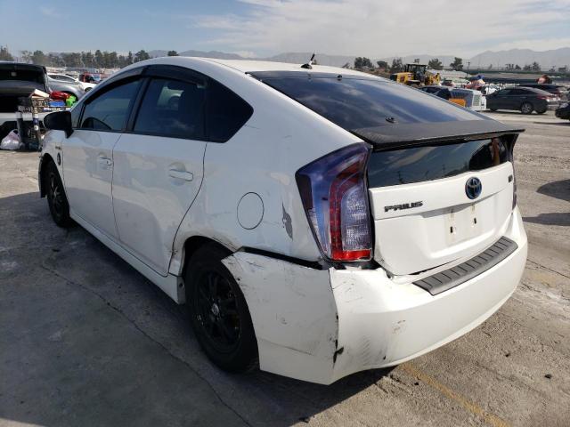 Photo 2 from auction – 2013 TOYOTA PRIUS with VIN JTDKN3DU4D5546415