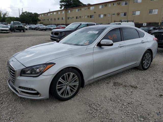 GENESIS G80 BASE 2018 with VIN KMHGN4JE3JU245821 - Photo from auction