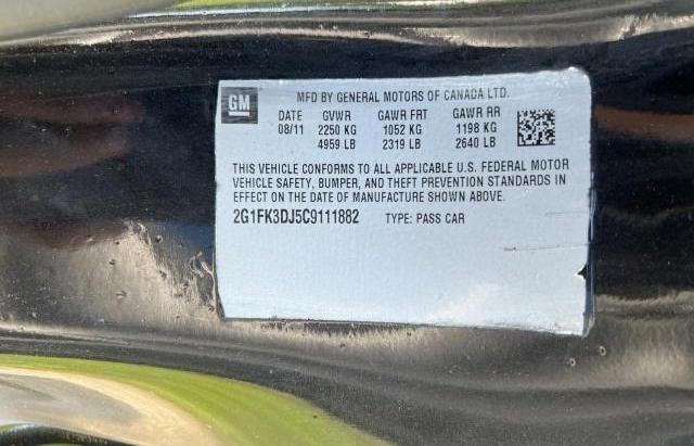 Photo 10 from auction – 2012 CHEVROLET CAMARO 2SS with VIN 2G1FK3DJ5C9111882