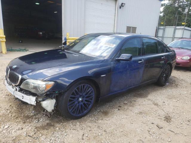 BMW 750 2007 مع رقم تعريف المركبة WBAHN83537DT73365 - صورة من المزاد