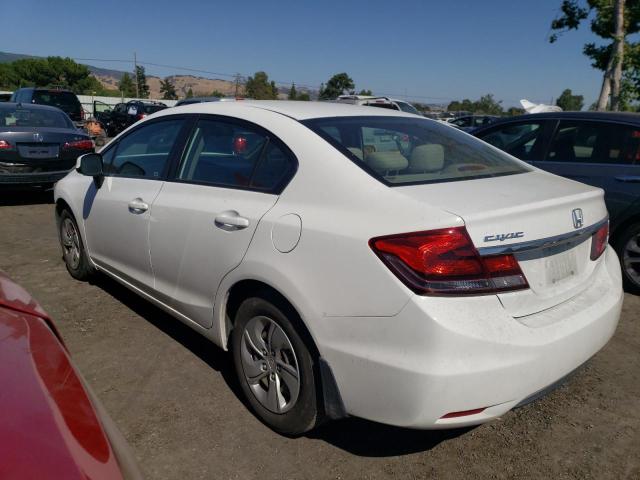 Photo 2 from auction – 2013 HONDA CIVIC LX with VIN 19XFB2F57DE234507