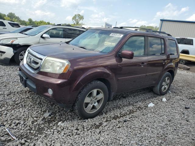 HONDA PILOT EXL 2011 with VIN 5FNYF3H5XBB044823 - Photo from auction