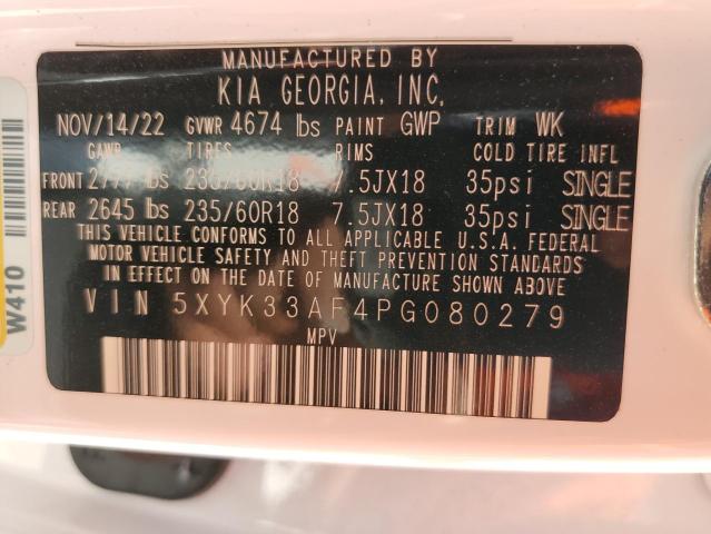 Photo 14 from auction – 2023 KIA SPORTAGE E with VIN 5XYK33AF4PG080279