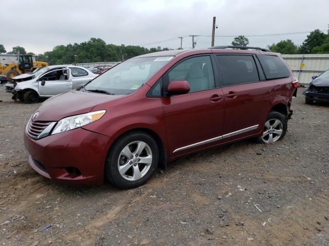 TOYOTA SIENNA LE 2017 with VIN 5TDKZ3DC1HS775548 - Photo from auction