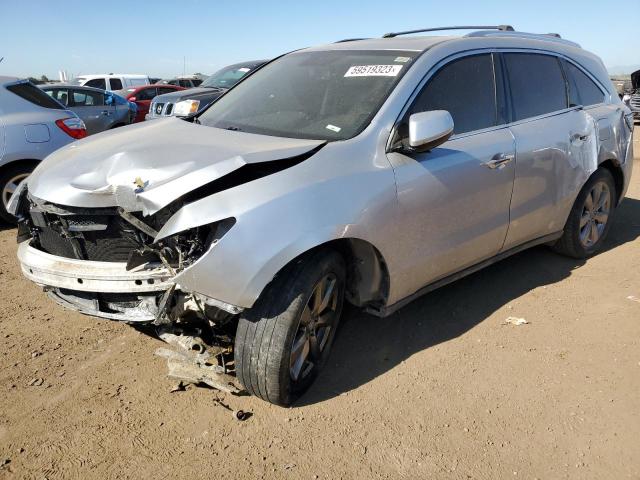ACURA MDX ADVANC 2014 with VIN 5FRYD4H87EB015935 - Photo from auction