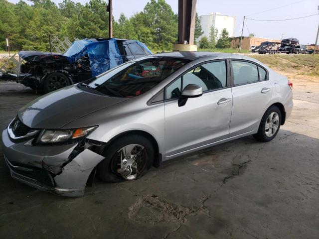 HONDA CIVIC LX 2013 with VIN 2HGFB2F50DH554029 - Photo from auction