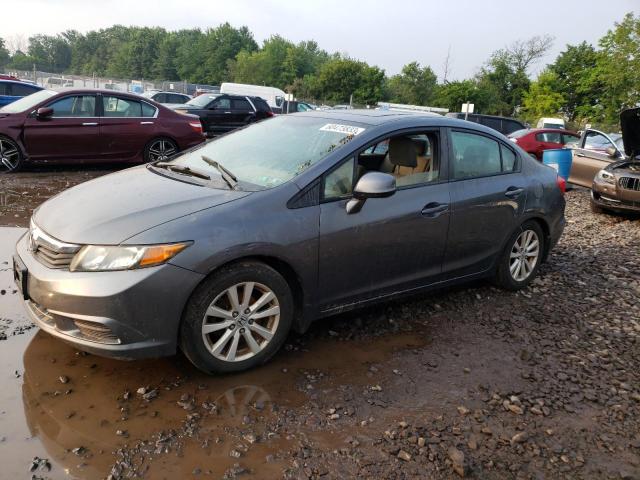 HONDA CIVIC EX 2012 مع رقم تعريف المركبة 2HGFB2F88CH313568 - صورة من المزاد
