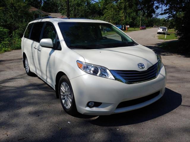 TOYOTA SIENNA XLE 2017 with VIN 5TDYZ3DC8HS856377 - Photo from auction