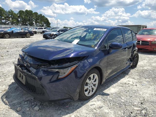 Photo 1 from auction – 2021 TOYOTA COROLLA LE with VIN JTDEPMAE2MJ184747