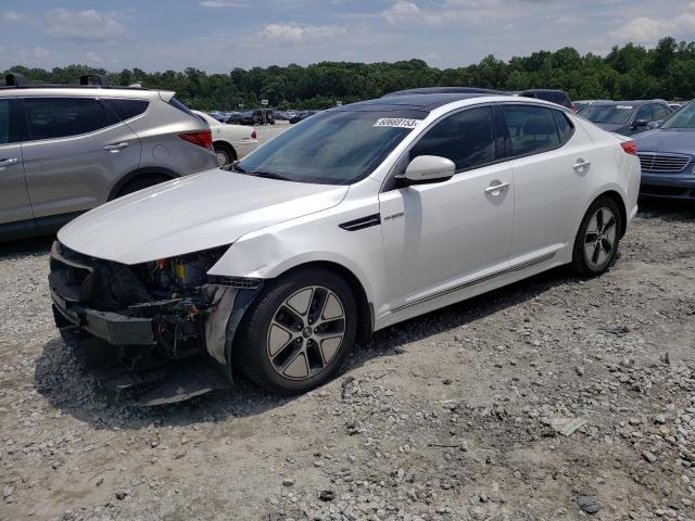 KIA OPTIMA HYB 2013 with VIN KNAGM4AD7D5060472 - Photo from auction