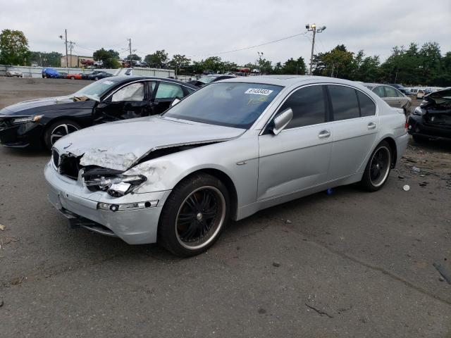BMW 745 I 2002 with VIN WBAGL63452DP53569 - Photo from auction