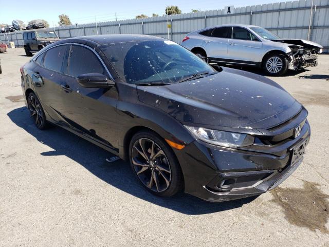 Photo 4 from auction – 2020 HONDA CIVIC with VIN 19XFC2F89LE200719