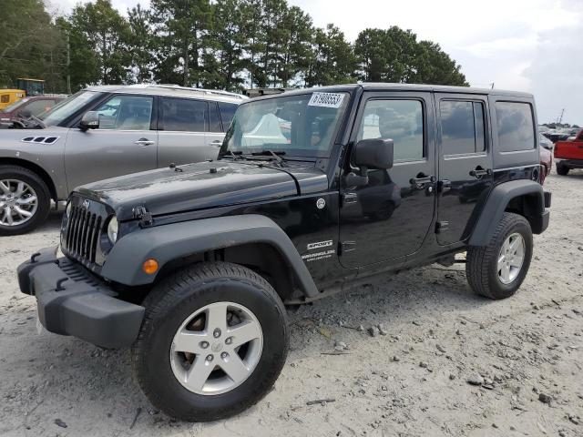 JEEP WRANGLER U 2014 with VIN 1C4BJWDG4EL156371 - Photo from auction