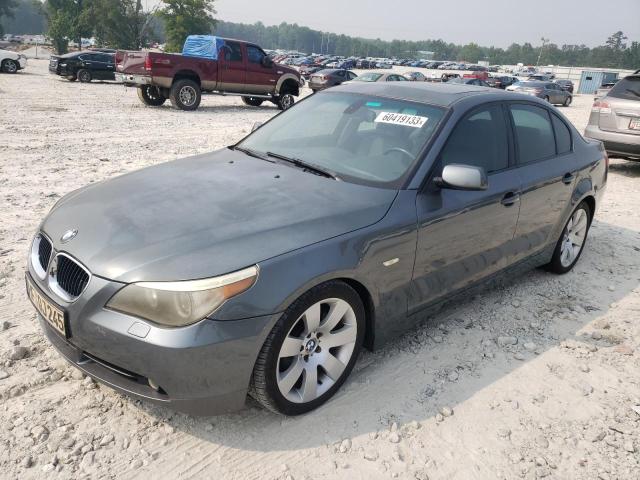 BMW 530 I 2004 with VIN WBANA735X4B065321 - Photo from auction