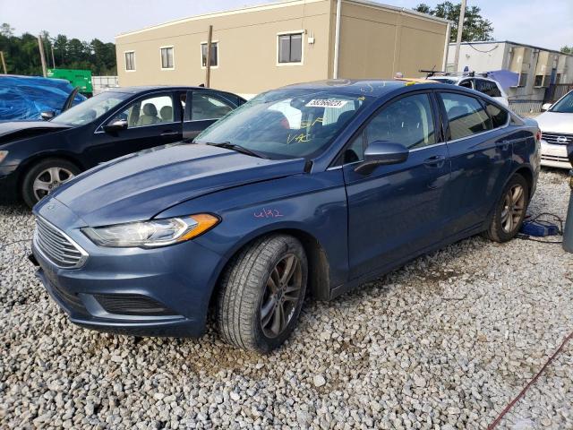 FORD FUSION SE 2018 with VIN 3FA6P0HD0JR237804 - Photo from auction