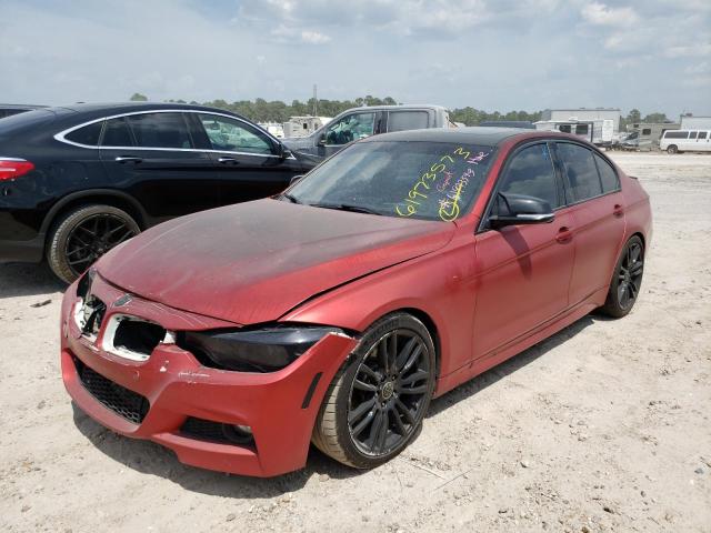 BMW 335 I 2015 with VIN WBA3A9G5XFNT09418 - Photo from auction