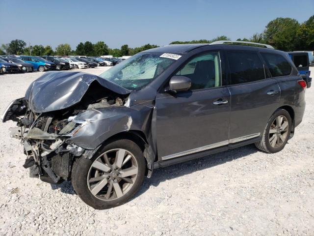 NISSAN PATHFINDER 2015 with VIN 5N1AR2MNXFC665440 - Photo from auction