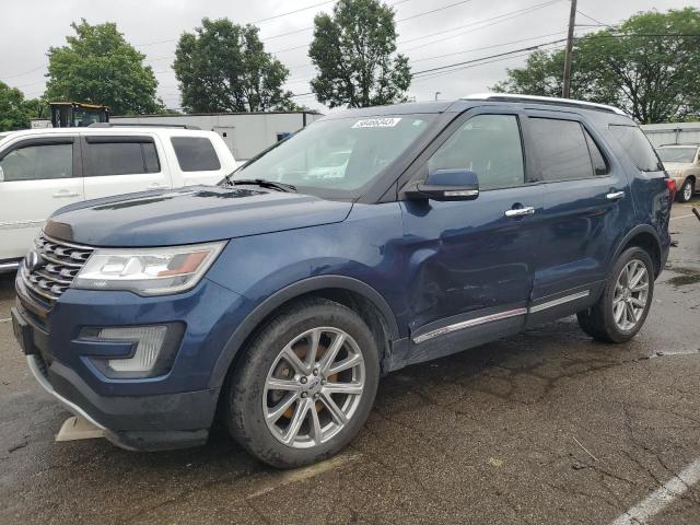 FORD EXPLORER L 2017 with VIN 1FM5K8F82HGC38507 - Photo from auction