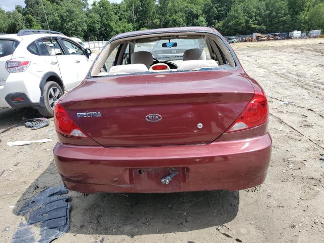 Photo 6 from auction – 2003 KIA SPECTRA BA with VIN KNAFB121735248363