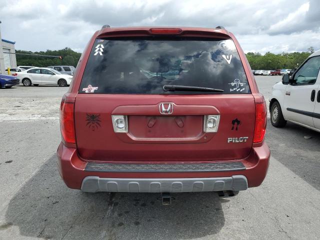 Photo 6 from auction – 2005 HONDA PILOT EXL with VIN 5FNYF18545B011454