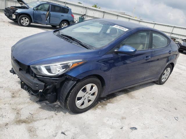 HYUNDAI ELANTRA SE 2016 with VIN 5NPDH4AE0GH778761 - Photo from auction