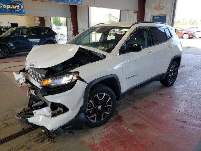 JEEP COMPASS LA 2022 with VIN 3C4NJDBB7NT122647 - Photo from auction